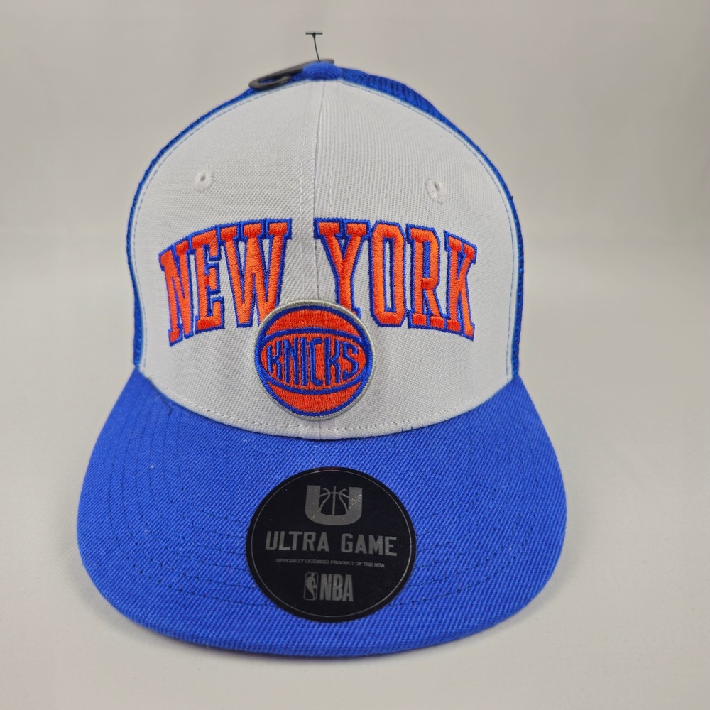 New York Knicks Ultra Game NBA Baseball Cap Snap Back VGYH045S
